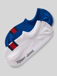 Skarpetki stopki z mieszanki bawełny w zestawie 2 szt. od Tommy Hilfiger - 25