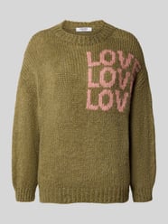 Relaxed fit pullover met viscose, model 'Dela' van ZABAIONE - 20