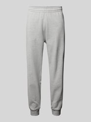 Relaxed fit sweatpants met labeldetail van REVIEW Grijs / zwart - 44