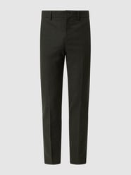 Slim Fit Anzughose mit Stretch-Anteil Modell 'Adrian' von Selected Homme Grün - 6