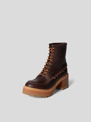 Schnürboots mit Blockabsatz von See by Chloé Braun - 35