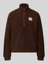 Troyer mit Teddyfleece-Struktur von PIECES - 1