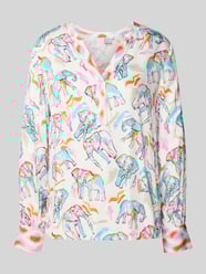 Regular fit blouse met tuniekkraag van Emily Van den Bergh - 16