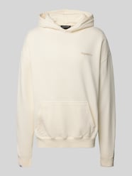 Oversized Hoodie mit Label-Print Modell 'Sequia' von Pegador - 5