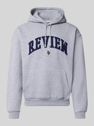 Hoodie mit Label-Stitching von REVIEW - 42