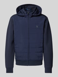 Sweatjacke mit Logo-Stitching von Polo Ralph Lauren Blau - 9