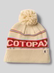 Beanie met labeldetails van Cotopaxi Beige - 26