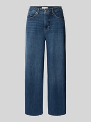 Jeansy z Efekt znoszenia z Frędzle Model 'Mari mash' od OPUS PANTS - 3