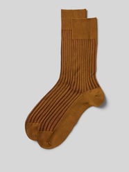 Sokken met labelprint, model 'SHADOW' van Falke - 4