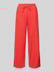 Straight Leg Leinenhose mit Eingrifftaschen Modell 'Lava' von FREE/QUENT - 32
