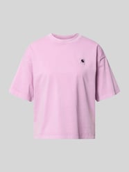 t-shirt z naszywką z logo model 'Nelson' od Carhartt Work In Progress - 23
