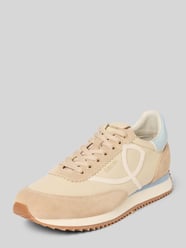 Sneaker aus Leder-Mix Modell 'Lorain' von Blauer USA Beige - 13