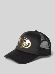 Trucker-pet met labelprint in metallic, model 'SOULROCKER' van Roxy Zwart - 7