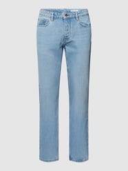 Mid Rise Jeans im Slim Fit von REVIEW Blau - 33