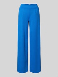 Wide fit broek met elastische band model 'KATE' van ICHI - 13