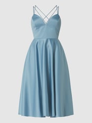 Cocktailkleid aus Satin  von Jake*s Cocktail Blau - 19