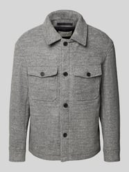 Regular Fit Wolljacke mit Umlegekragen Modell 'MITCH' von Selected - 8