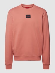 Sweatshirt met ronde hals, model 'Diragol' van HUGO Oranje - 28