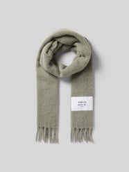 Wollschal aus Woll-Mix von MAISON KITSUNÉ - 7