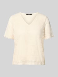 Regular Fit T-Shirt in Heckel-Optik Modell 'MAYA' von VERO MODA - 41