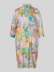 Overhemdjurk van pure viscose van Milano Italy Fuchsia - 48