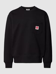 Sweatshirt mit Label-Patch Modell 'HEART' von Carhartt Work In Progress Schwarz - 10