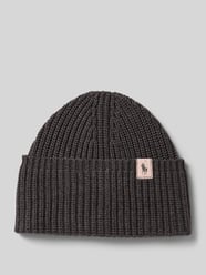 Gebreide muts met labeldetail van Polo Ralph Lauren Teens - 8