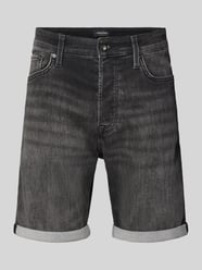 Regular Fit Jeansshorts mit Umschlag Modell 'RICK' von JACK & JONES - 11