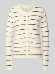 Regular Fit Jacke aus reiner Baumwolle in Strick-Optik von Christian Berg Woman - 44