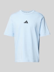 T-Shirt mit Logo-Stitching von ADIDAS SPORTSWEAR Blau - 37