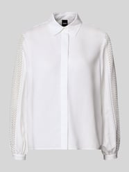 Koszula o kroju relaxed fit z mieszanki lyocellu i lnu model 'BADORA' od BOSS - 35