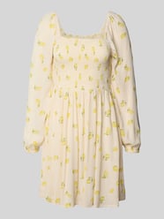 Tailliertes Minikleid aus reiner Viskose Modell 'LEMONE' von Only Beige - 19