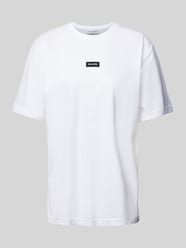 T-Shirt mit Label-Badge von OH APRIL Weiß - 25