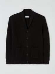 Cardigan aus Baumwollmischung Modell 'Moli' von Mango Schwarz - 32