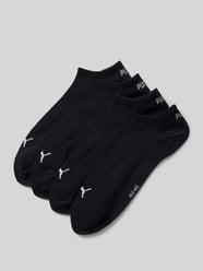 Socken mit Label-Print im 4er-Pack von Puma Schwarz - 3