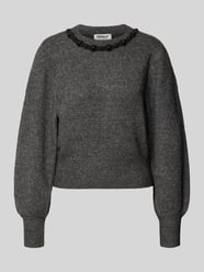 Regular Fit Pullover mit Strasssteinbesatz Modell 'ELSA' von ONLY - 7