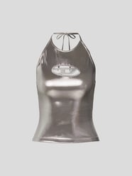 Top mit Neckholder von Diesel Silber - 39