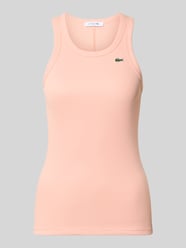 Slim fit Tank Top van puur katoen van Lacoste Sport - 47