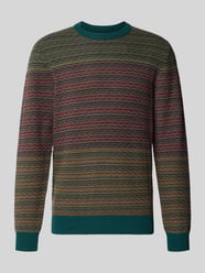 Regular Fit Pullover aus reiner Baumwolle in Strick-Optik von MCNEAL - 7