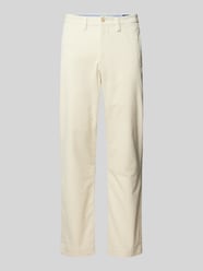 Stretch Straight Fit Cordhose mit Gürtelschlaufen Modell 'BEDFORD von Polo Ralph Lauren Beige - 5