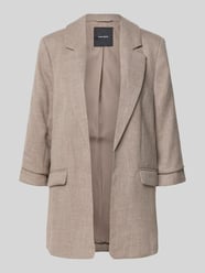 Żakiet długi o kroju regular fit z rękawem o dł. 3/4 model ‘FRIDA’ od Vero Moda - 12