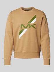 Sweatshirt mit Label-Print von Michael Kors Braun - 19