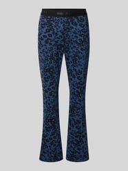 flared fit legging met all-over dierenprint van Marc Cain - 31