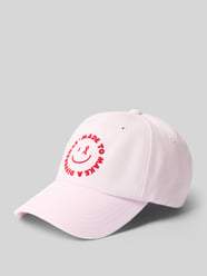 Baseballpet van puur katoen model 'YENAAS CHANGEMAKER' van ARMEDANGELS Fuchsia - 34