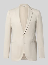 Slim Fit 2-Knopf-Sakko mit Paspeltaschen von MCNEAL Beige - 25