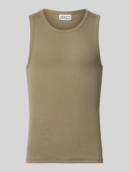 Top typu tank w prążkowanej optyce o kroju skinny fit od Jake*s Studio Men - 14