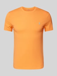 T-Shirt mit Label-Stitching von Polo Ralph Lauren Orange - 7