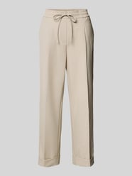 Stoffhose mit Bügelfalte Modell 'Melosa' von OPUS Beige - 28