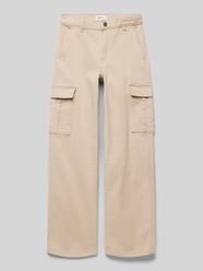 Cargohose mit aufgesetzten Taschen Modell 'YARROW' von Only Beige - 1