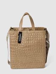 Tote Bag mit Strukturmuster Modell 'Paper' von LIEBESKIND BERLIN Braun - 27